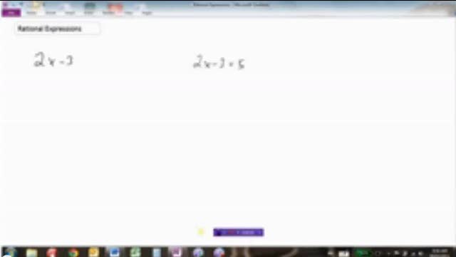 Non-permissible Values of Rational Expressions