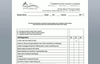 A Parent Tutorial Video on the New Reporting Practices for Kindergarten