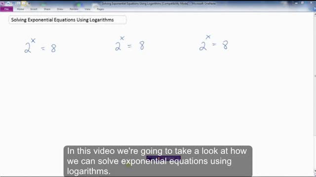 LG14 Solving Logarithmic Functions